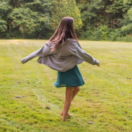 Holistic health practitioner and functional medicine practitioner in Syracuse NY enjoying movement outdoors, serving clients across Central New York.